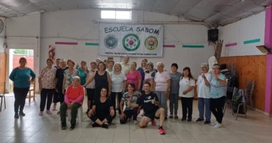 Centro de jubilados de Los Aromos y su actualidad.