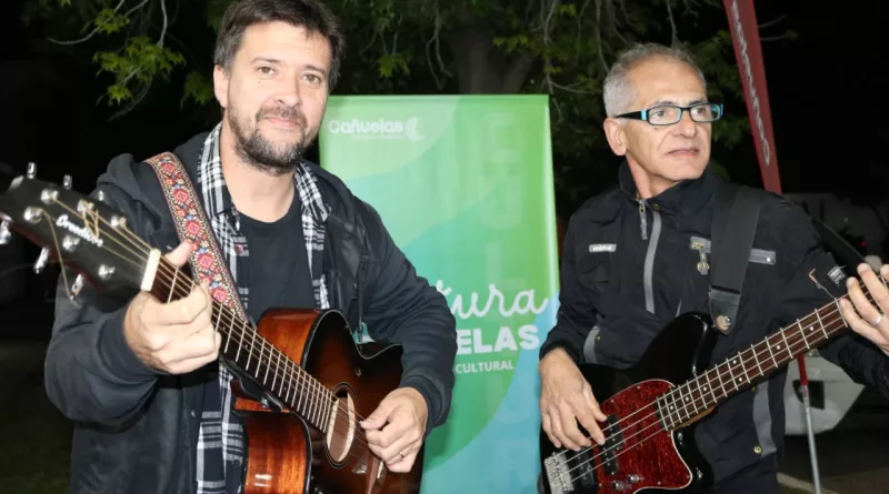 Bueno Carabel junto a su colaborador Luis Piñol