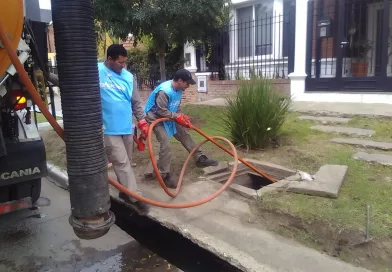 El Gobierno Municipal avanza con tareas de limpieza y desobstrucción en distintos puntos de Cañuelas